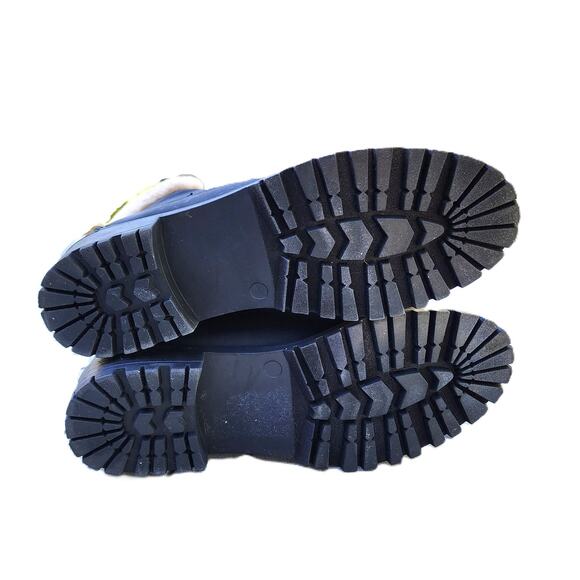 Madden Girl Frannkie Faux Fur Ankle Combat Boots 8 - Picture 7 of 10